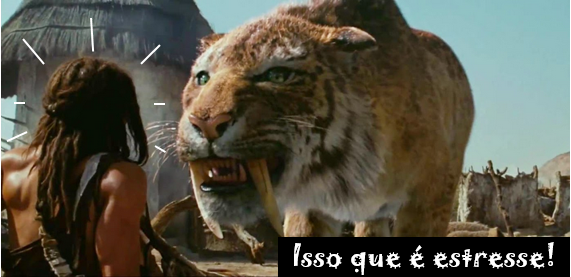 Tigre dentes de sabre